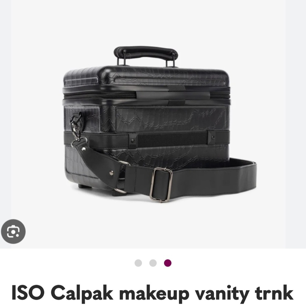 LOOKING TO BUY....Calpak Black Travel Bag